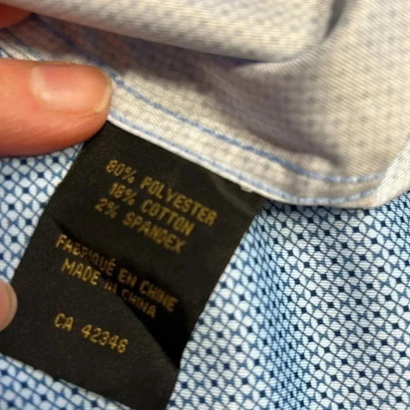 AKA, “also known as” men shirt,XXL, office,slim fit,two tone,classy, event ,NWT - Picture 13 of 14